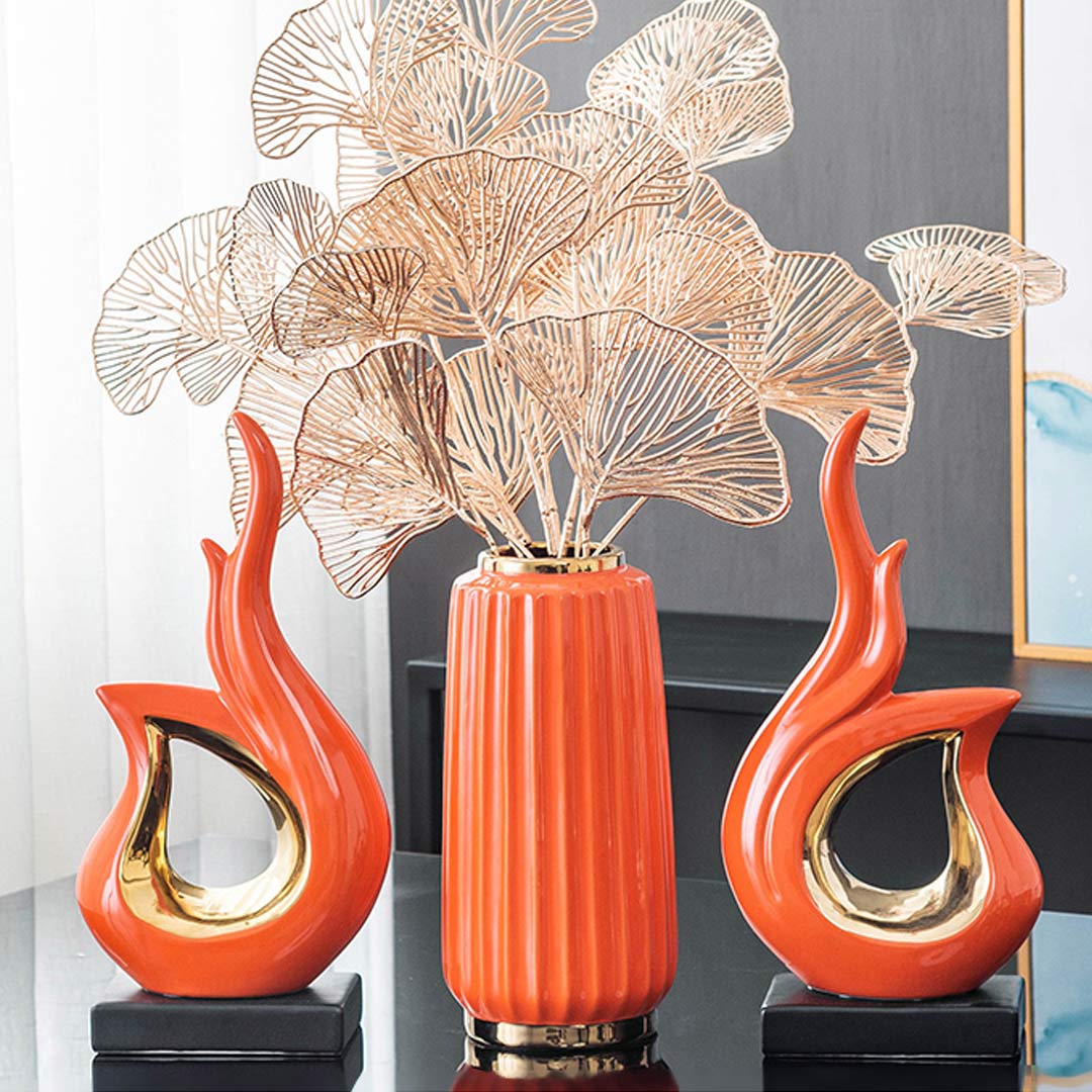 Modern Abstract Art Ceramic Statue